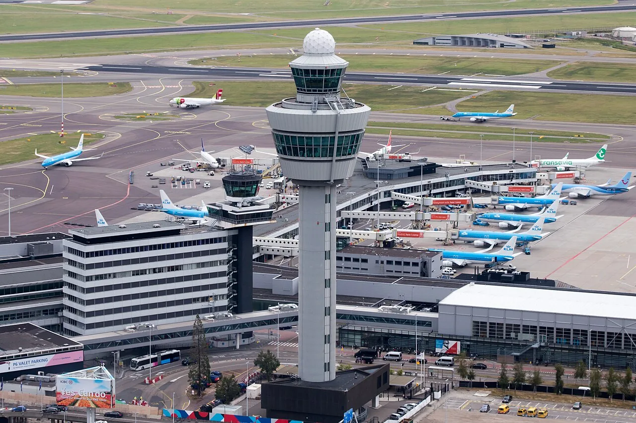 Air Traffic Control runs from Schiphol Tower