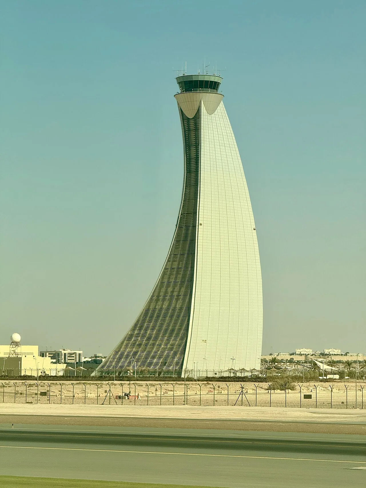 Zayed International Airport Air Traffic Control Tower