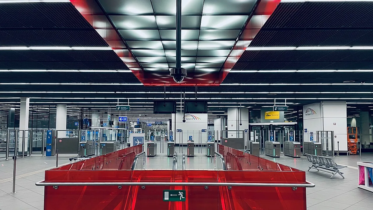 Station Brussels Airport-Zaventem Uitgang