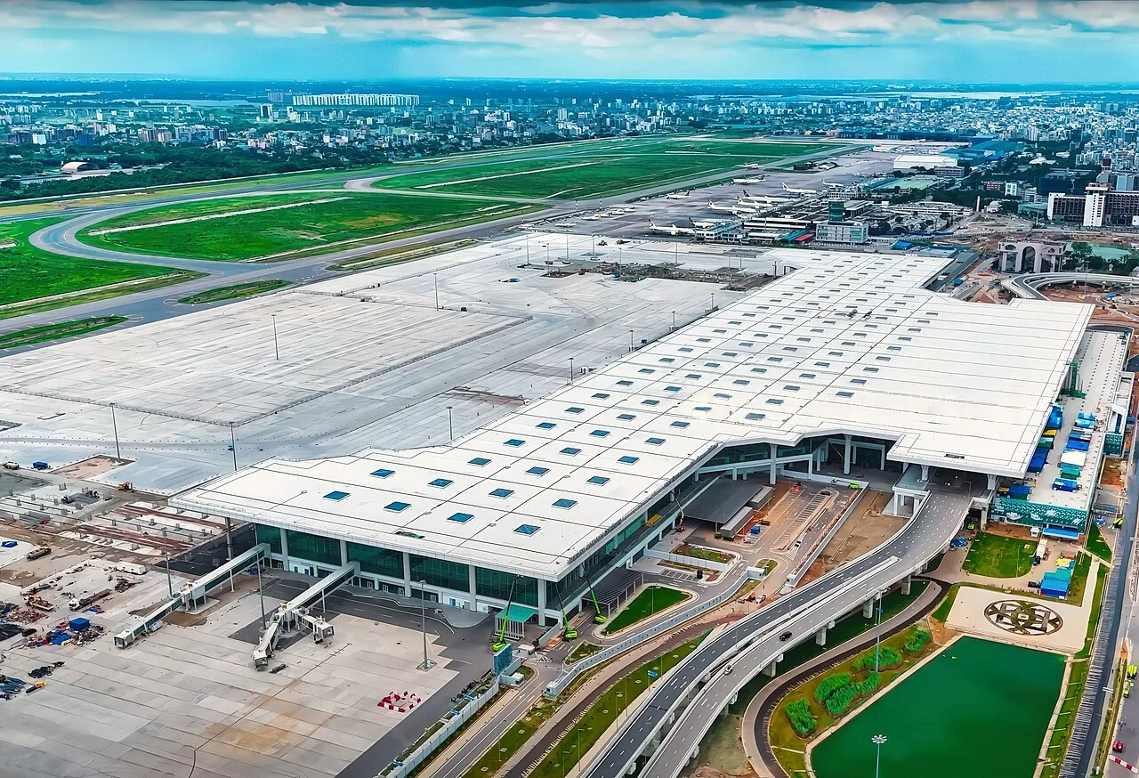 HSIA Terminal 3 under construction as of August, 2024