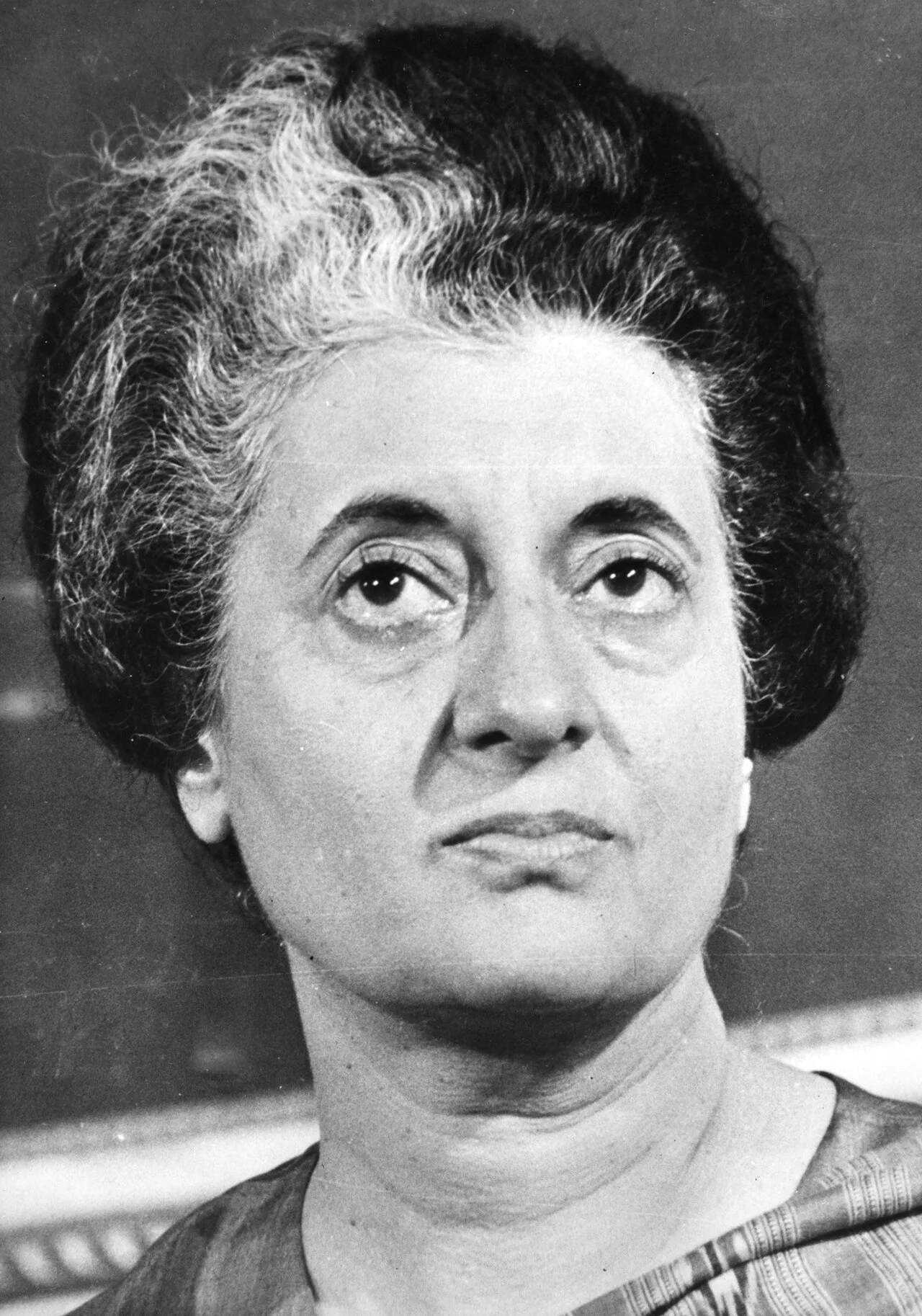 Collectie / Archief: Fotocollectie Anefo Reportage / Serie: Verkiezingen in India Beschrijving: Premier Indira Gandhi (Congrespartij) Datum: 21 maart 1977 Locatie: India Trefwoorden: minister-presidenten, politici, portr