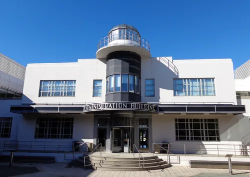 The original Newark Airport Administration Building.