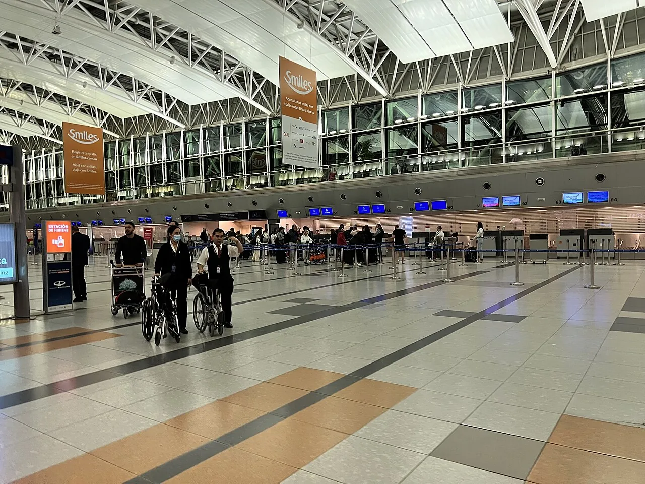Aeropuerto Internacional de Buenos Aires-Ezeiza.