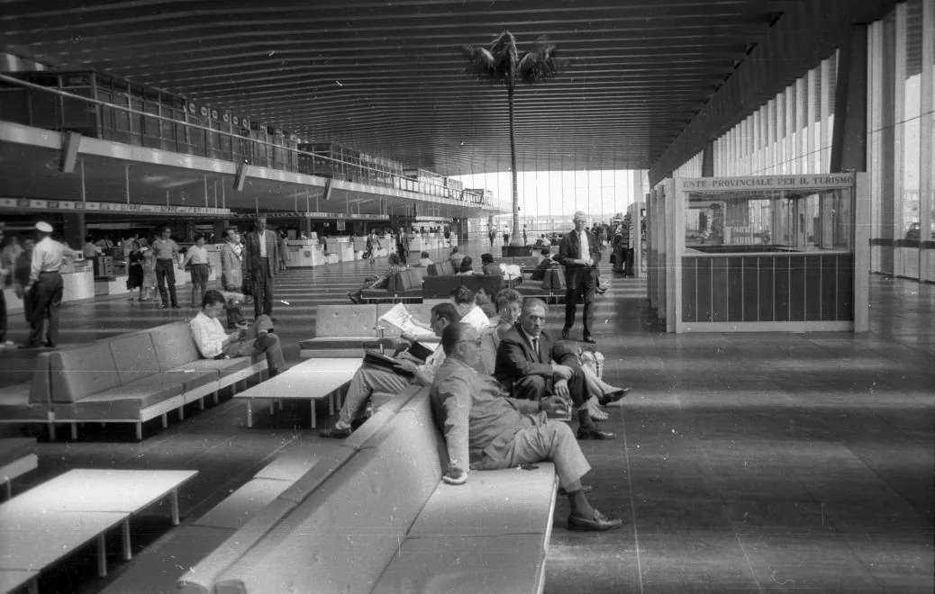 Fiumicino airport, 1964