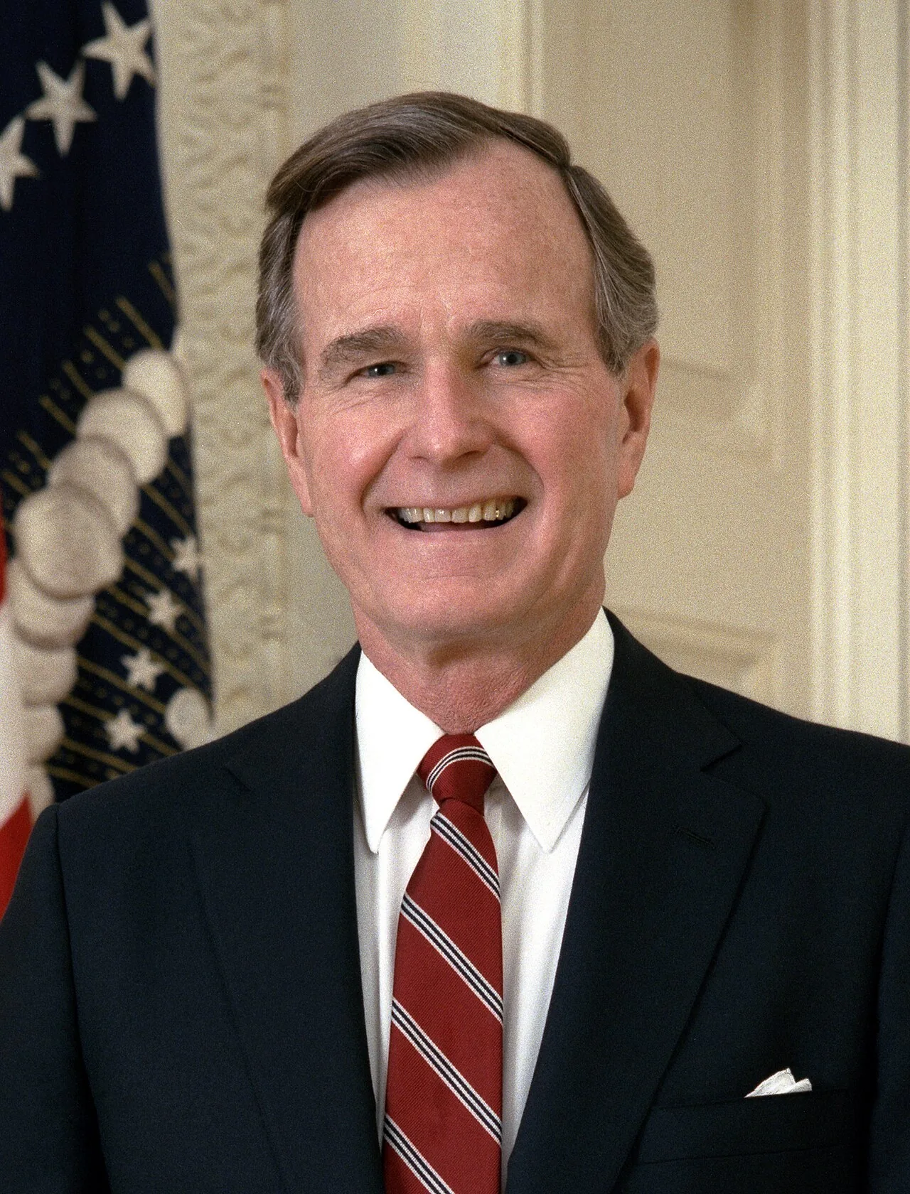 George H. W. Bush's presidential portrait