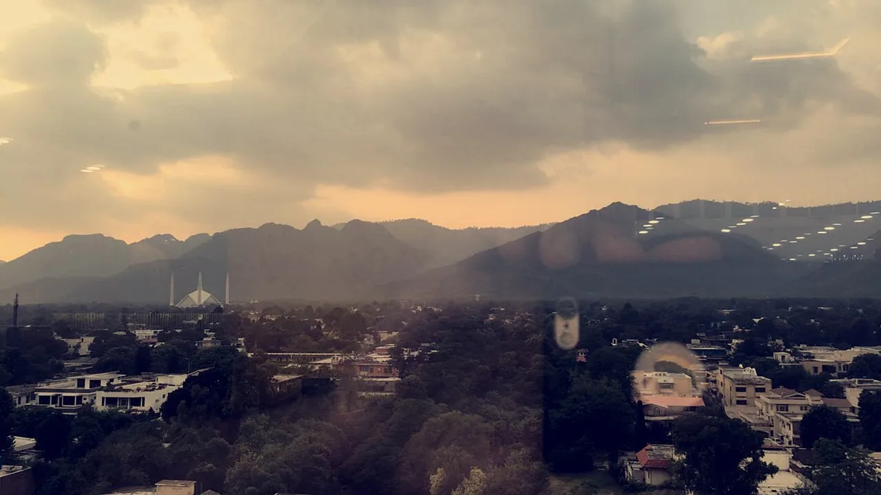 A view of Islamabad's serene margalla hills