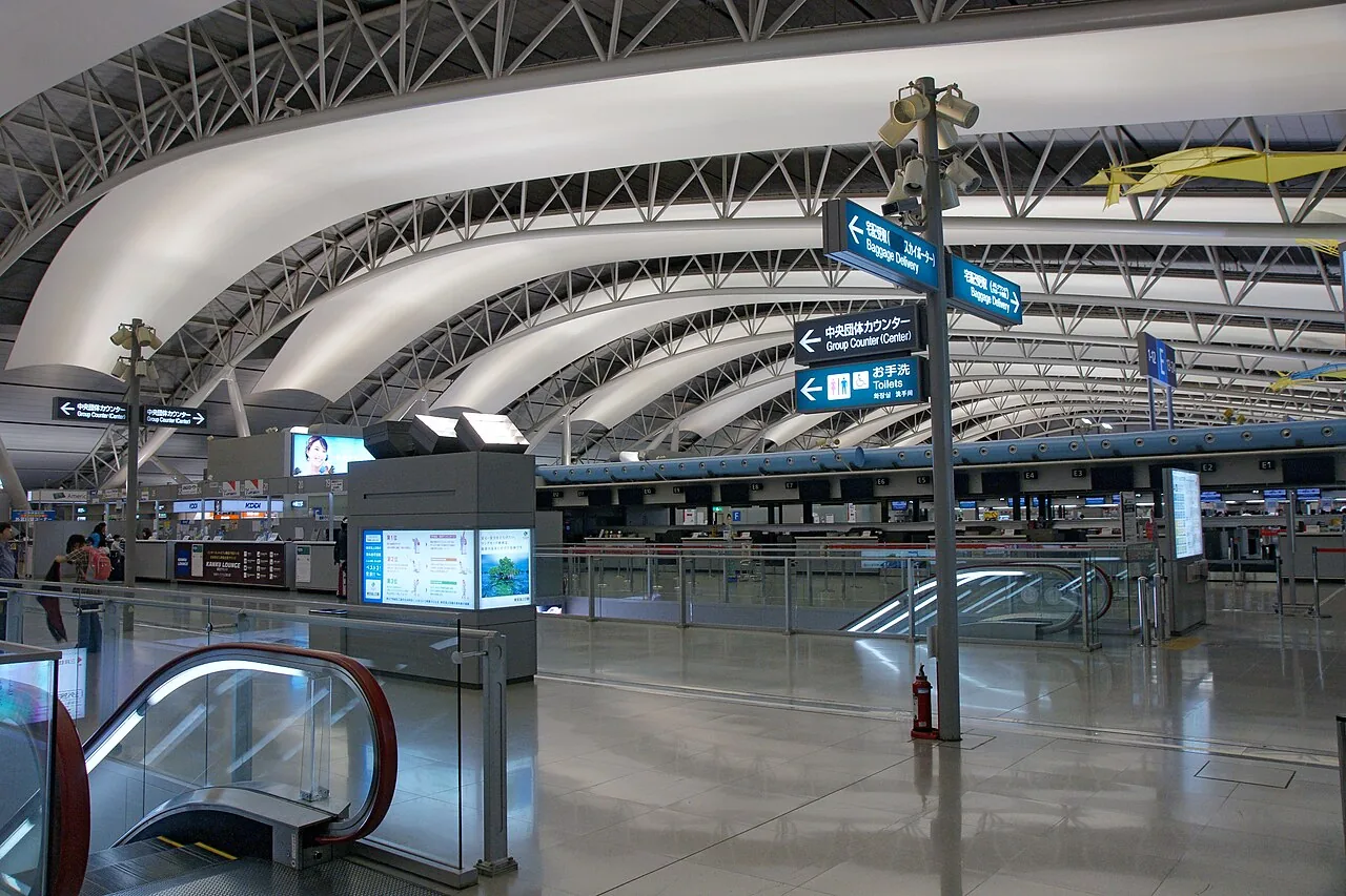 Kansai International Airport , Izumisano , Osaka prefecture , Japan