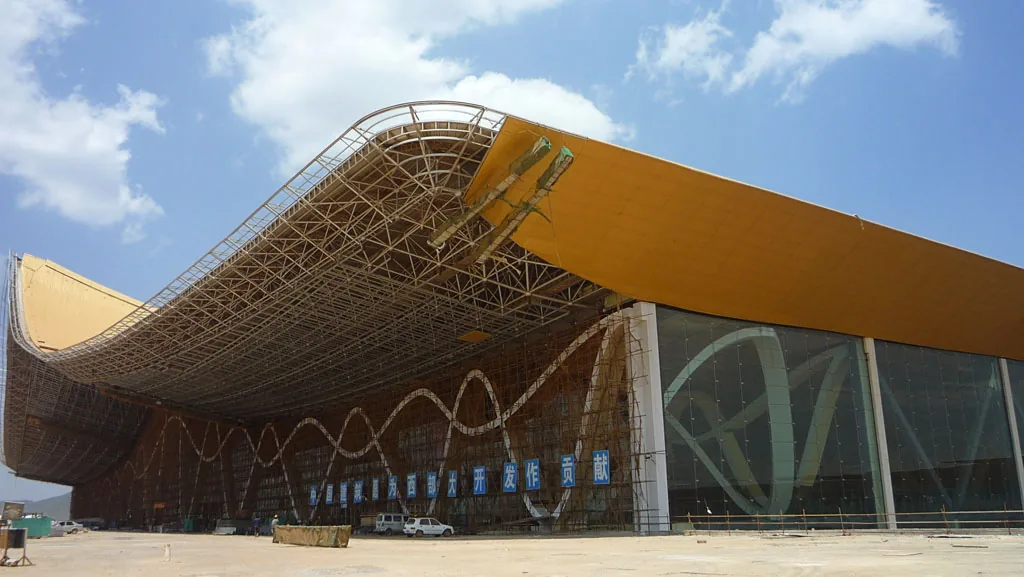 Kunming new airport terminal