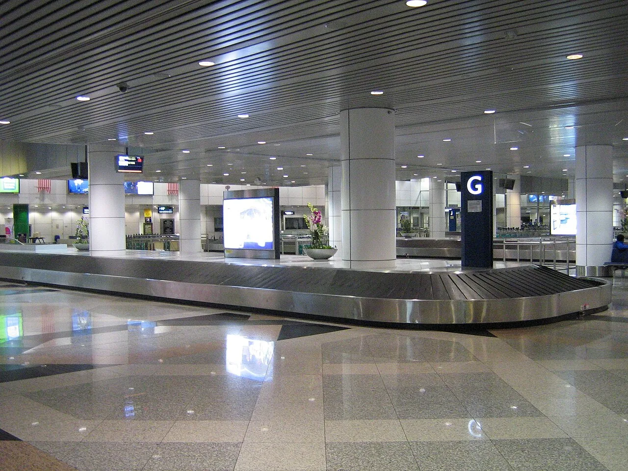 baggage reclaim at KLIA