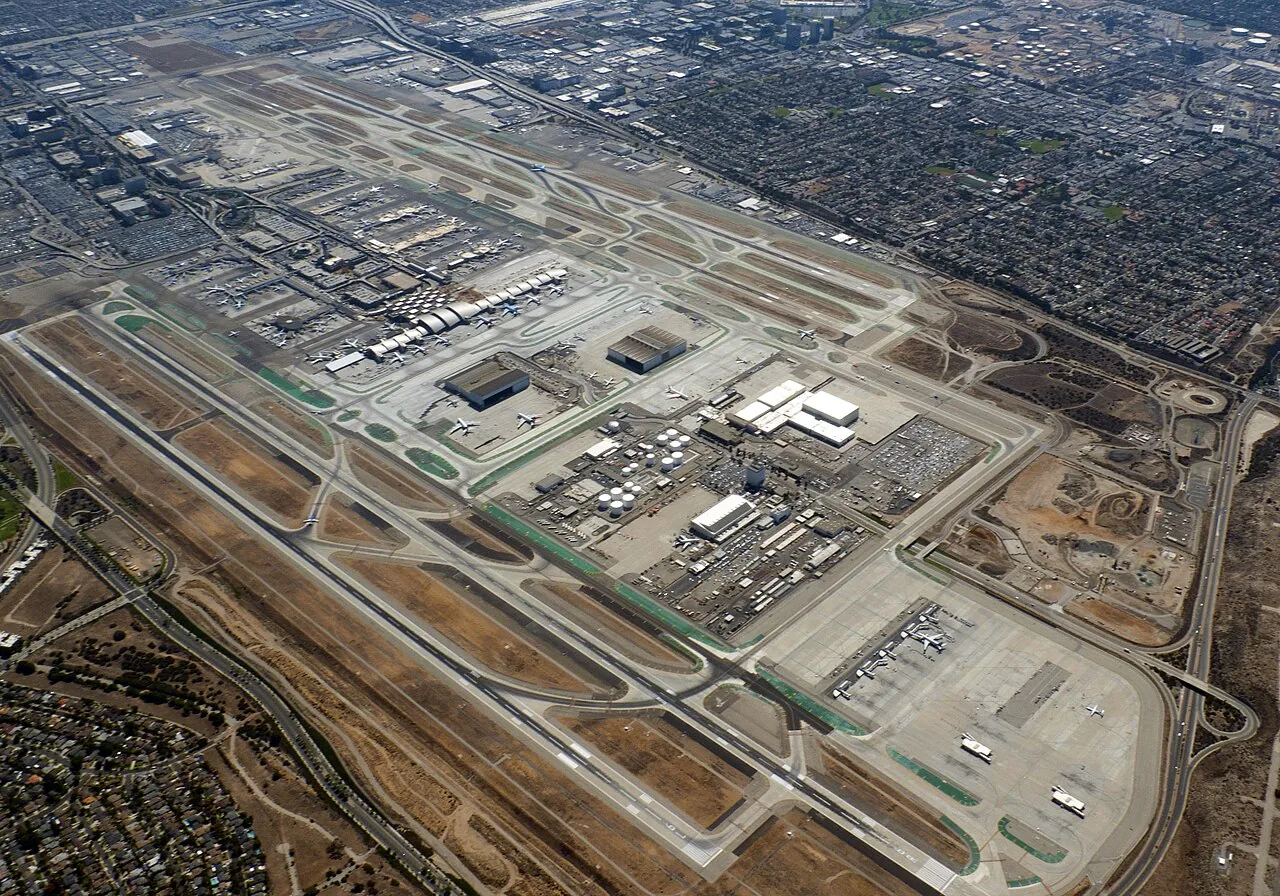 Los Angeles International Airport Aerial Photo by Don Ramey Logan September 15 2014