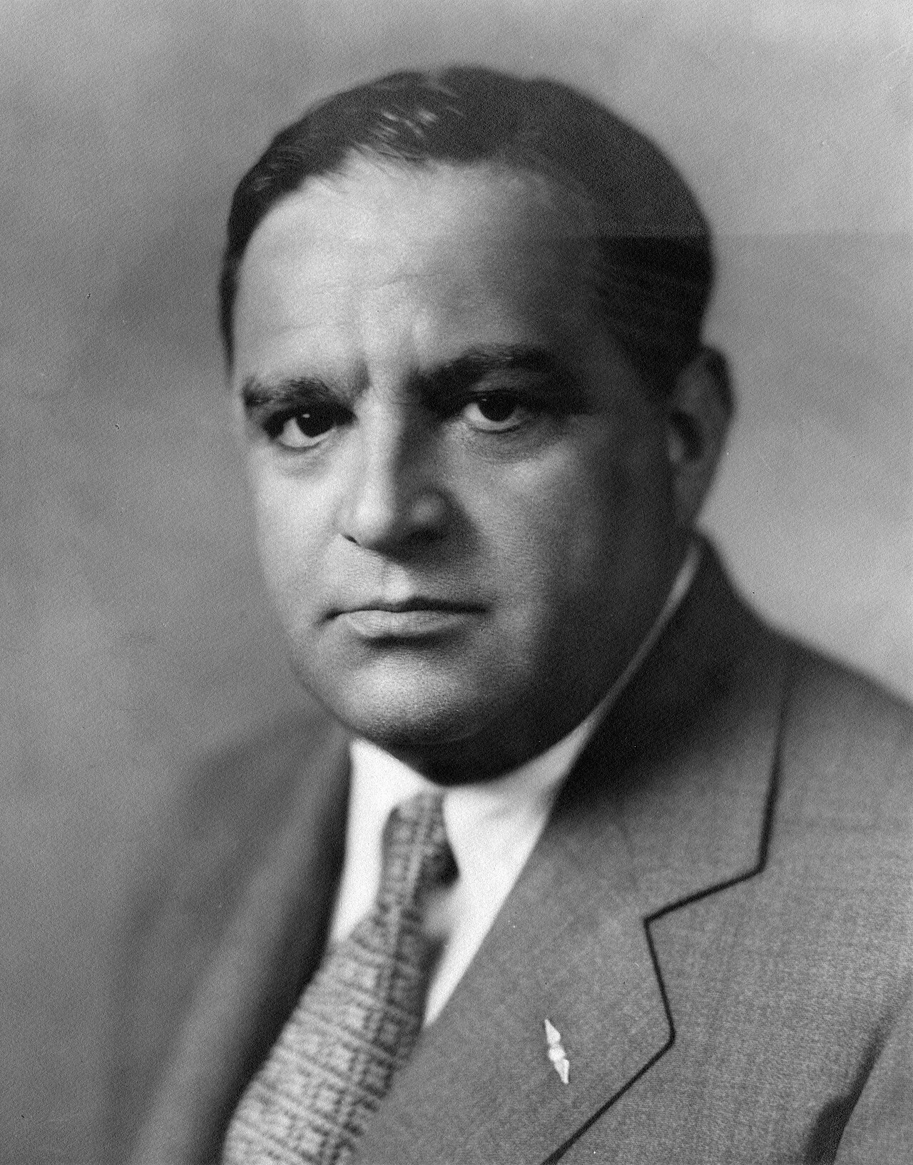 Portrait of New York City Mayor Fiorello La Guardia by the New York Times Studios