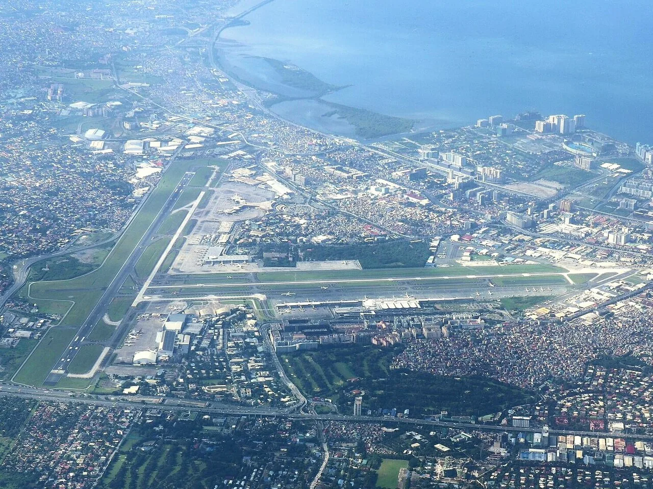NAIA Complex from air, Pasay City