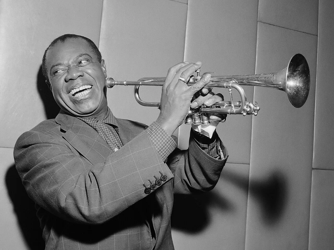 Louis Armstrong bezoekt Amsterdam 29 oktober 1955