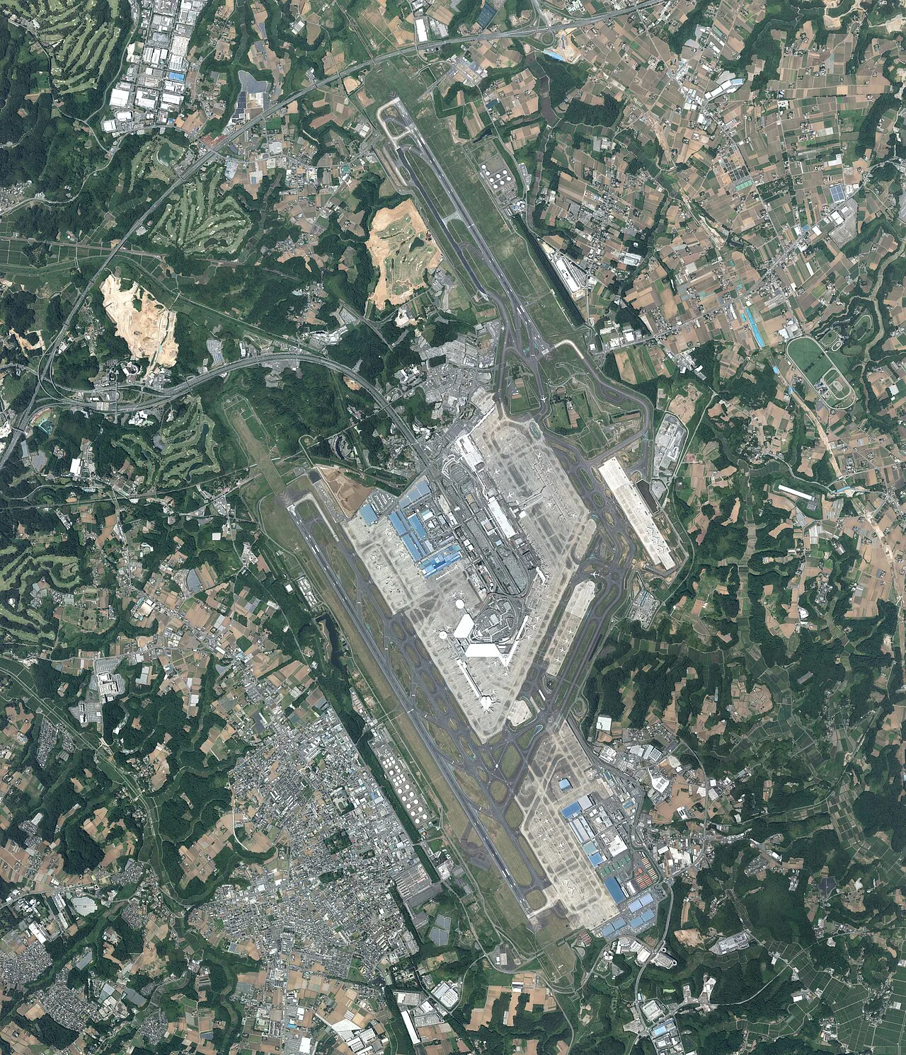 Narita International Airport Aerial photograph 2022.