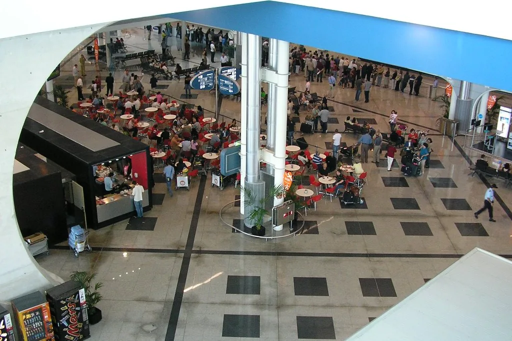 International airport in Porto, Portugal