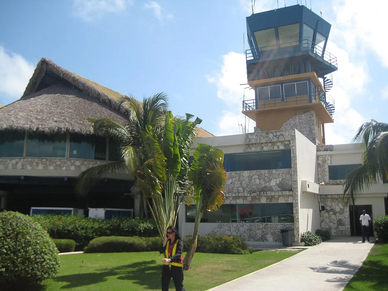 Punta Cana International Airport terminal and control tower
