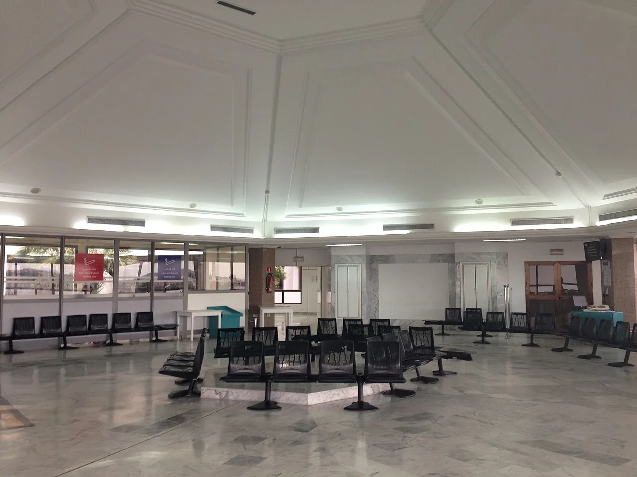 Gate at Tunis-Carthage International Airport